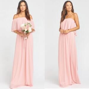 Show Me Your Mumu Hacienda Maxi Dress Rosebud XXS